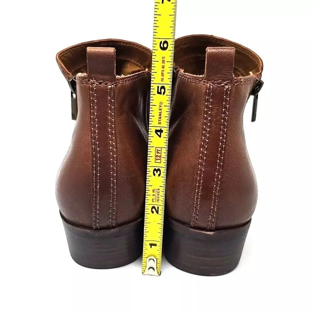 Lucky Brand Brown Ankle Boots - Picture 4 of 12
